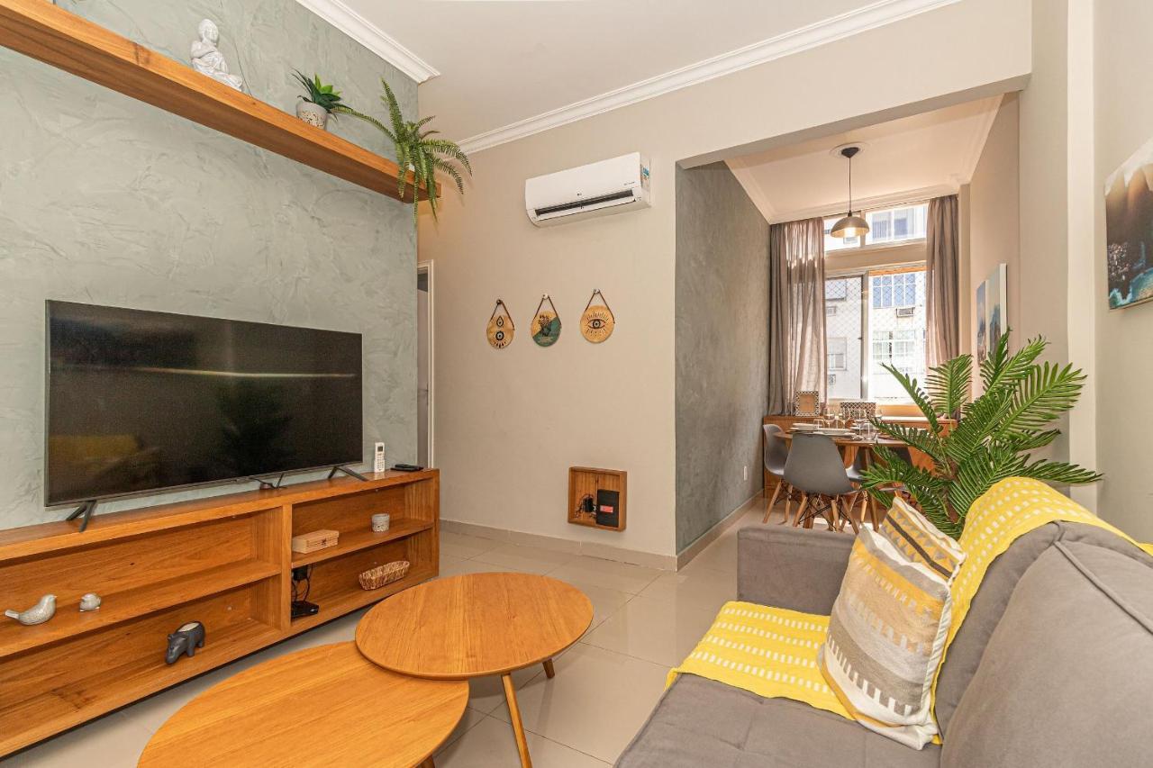Rj01 Loft 200M Da Praia Posto 8 Arpoador Rio de Janeiro Eksteriør billede